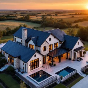 Preview of Stately Manor at Sunset