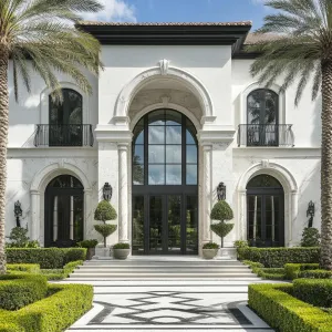 Grand Entrance to a Luminous Villa