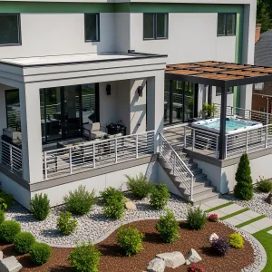 Sleek Symphony: Patio and Garden Extravaganza