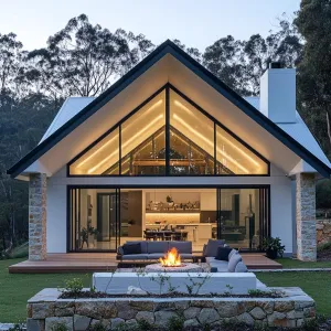 A-Frame Dream Surrounded by Gum Trees