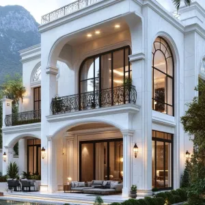 Preview of Luxurious Mansion of Artistic Arches