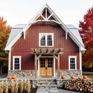 Autumn Whimsy at the Rustic Red Barn