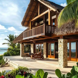 Sunlit Haven by the Shore