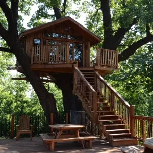 A Treehouse Fit for Royalty