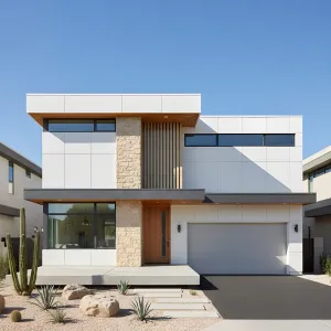 Desert-Modern Concrete Panel Retreat