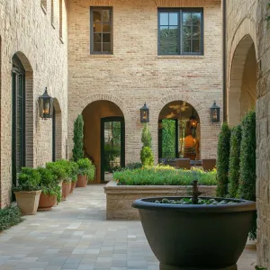 Tuscan Courtyard Charm
