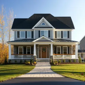 Stately Porch and Gable Combo