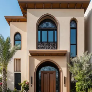 Arched Entry to Dreamy Retreat