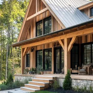 Preview of Charming Rustic Retreat Blends Style and Nature