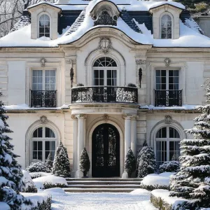 Snow-Kissed Aristocrat’s Abode
