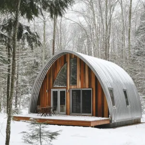 Arched Winter Wonderland Retreat