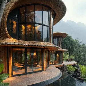 Bamboo Curves: The Nature Hug Abode