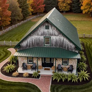 Autumnal Haven with a Green Twist