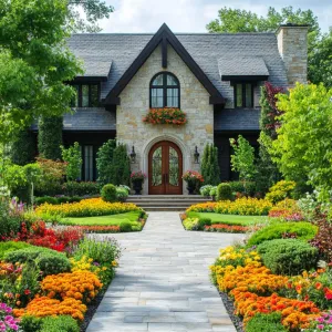 Preview of Quaint Retreat with Colorful Front Yard Oasis