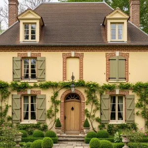 Whimsical Wisteria Wonderland with Shuttered Splendor