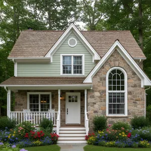 Chic Stone Cottage Amidst the Green