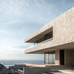 Coastal Canvas of Tranquil Blocks
