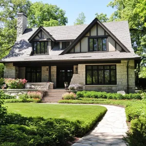A Storybook Homestead with Tudor Twists