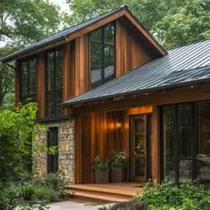 Woodland Hideaway with a Cozy Twist