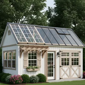 Sunny Sanctuary: The Glass-Top Getaway