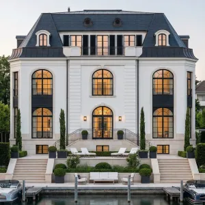 Harborfront Parisian Manor Hideaway