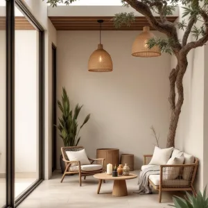 Preview of Woven Whispers: Cozy Courtyard Corner