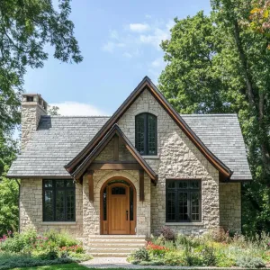 Stone Cottage with a Cheerful Charm