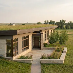 Prairie Meadow Green Roof Homestead