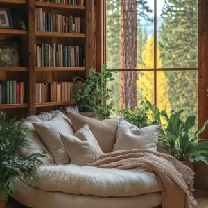 Literary Bliss Amidst the Pines