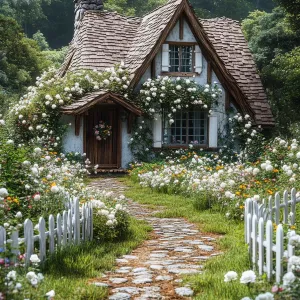 Petal-Kissed Story Haven