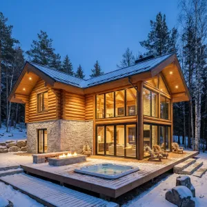 Nordic Timber Spa Chalet Haven