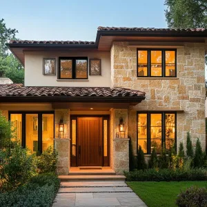 Terracotta Glow at Dusk