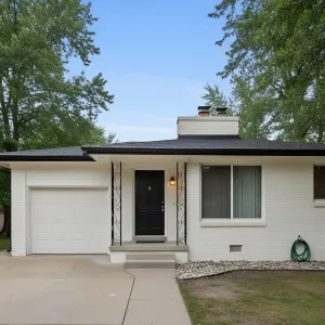 Charcoal Trim Minimalist Ranch