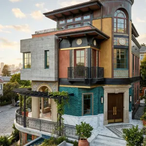 Mosaic Portico Panorama House