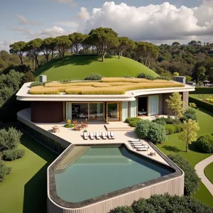 Hillside Harmony: A Modern Oasis