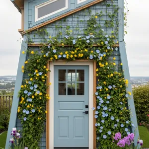 Petal-Paneled Pocket Hideaway