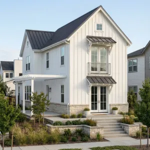 Clean Lined Cottage With Urban Garden