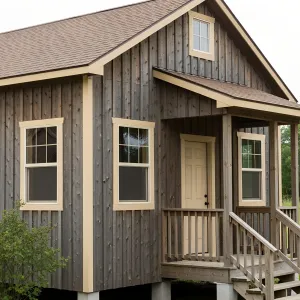 Cozy Pine Nugget with Porch Pizzazz