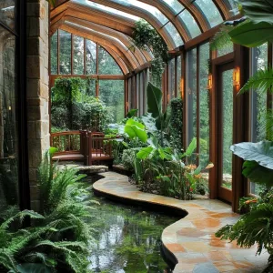 Green Dreamscape: A Pondside Passageway