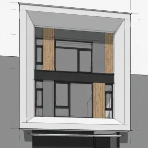 Framed Niche Urban Front Residence