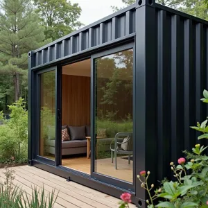 Tiny Container Retreat In Nature