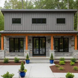 A Modern Nest in the Woods
