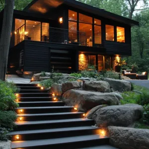 Modern Forest Home: The Charcoal Hideaway