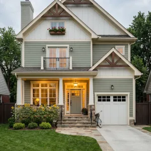 Sunflower Lined Sage Storybook Homefront