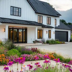 Chic Modern Barndominium Oasis