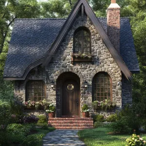 Preview of Stony Storybook Sanctuary With Floral Flair