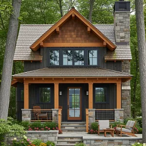 Quaint Stone-N-Wood Sanctuary on the Shore