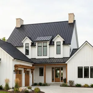 Black Roof Fresh Farmhouse Escape