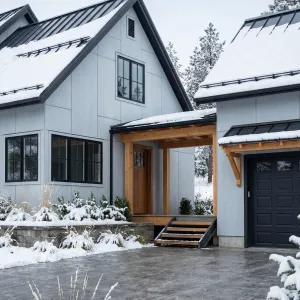 Snowline Haven Barndominium With Timber Link