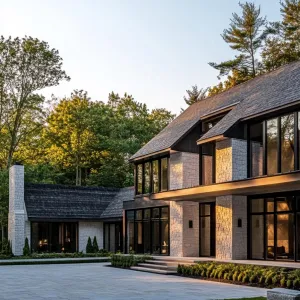 Contemporary Mansion in Sunlit Serenity